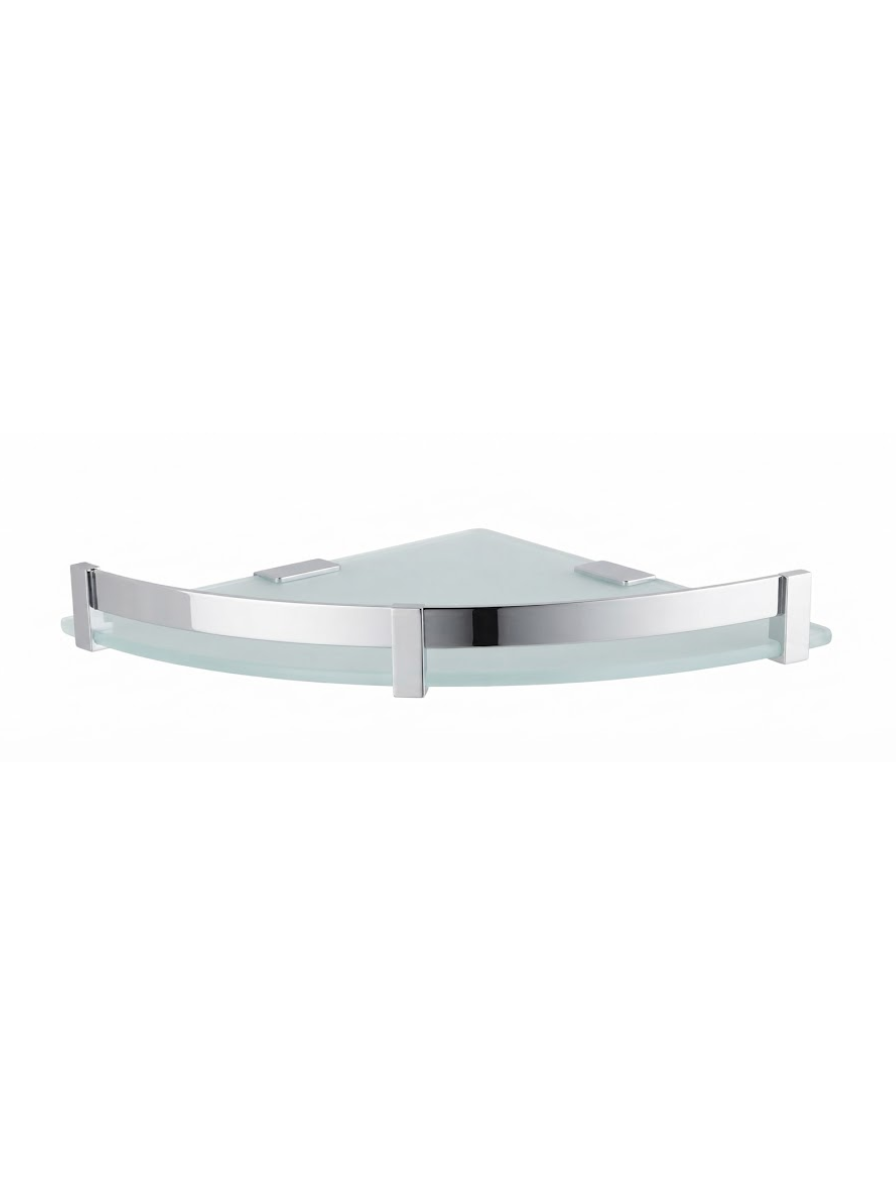 Corner Glass Shelf Square (8mm) (Shelves)