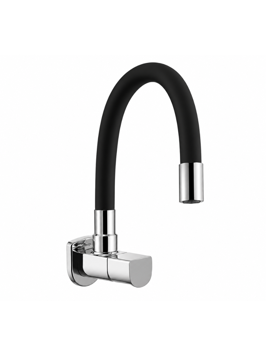 Sink Cock with Flexible S.F. Spout (Cosmic)