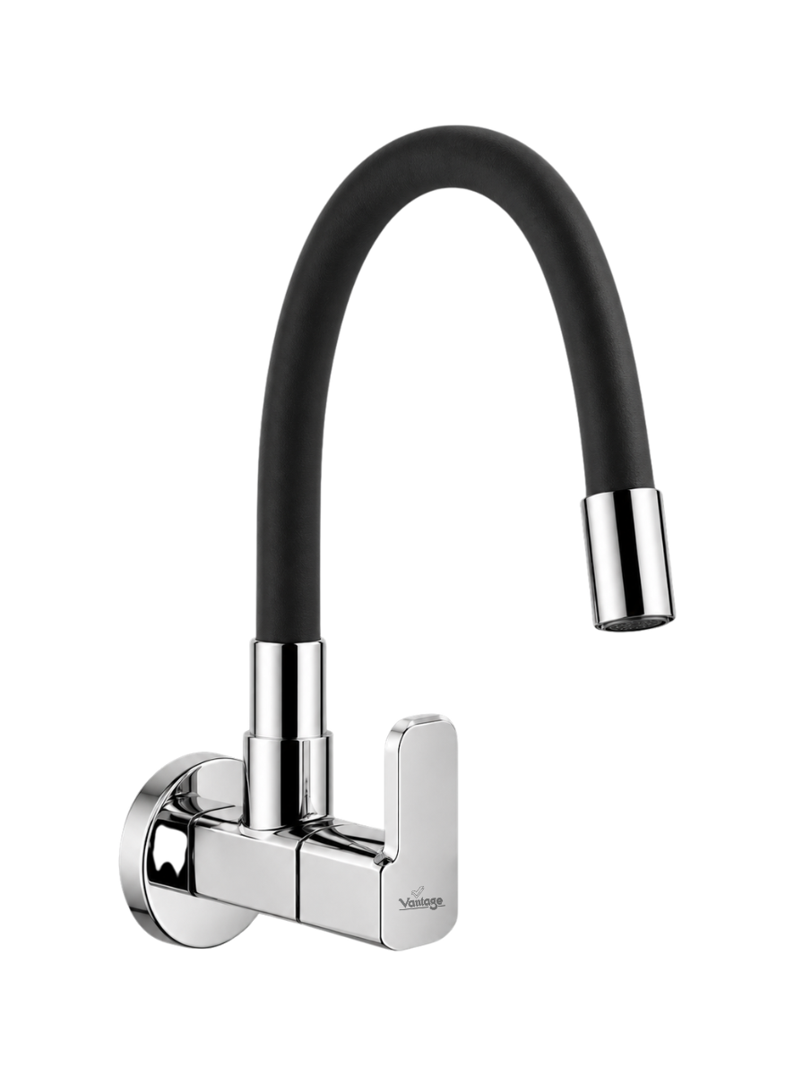 Sink Cock with Flexible S.F. Spout (Chakor Prime)