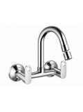 Sink Mixer with Swivel Spout with 360° Dual Flow Nozzle (Orbrix)