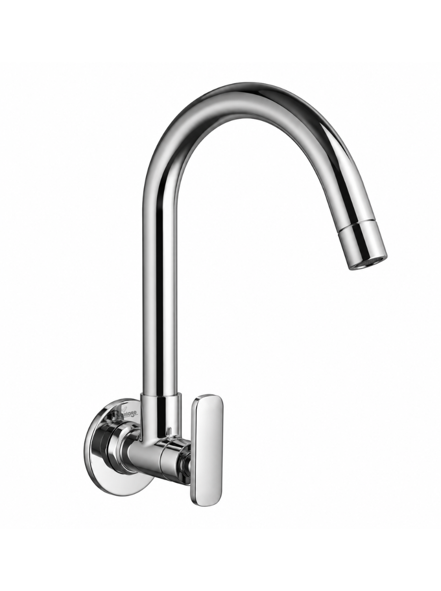 Sink Cock with Long Swivel Spout (Jazz)