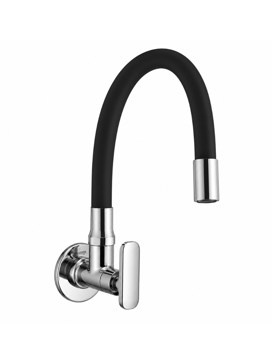 Sink Cock with Flexible S.F. Spout (Jazz)