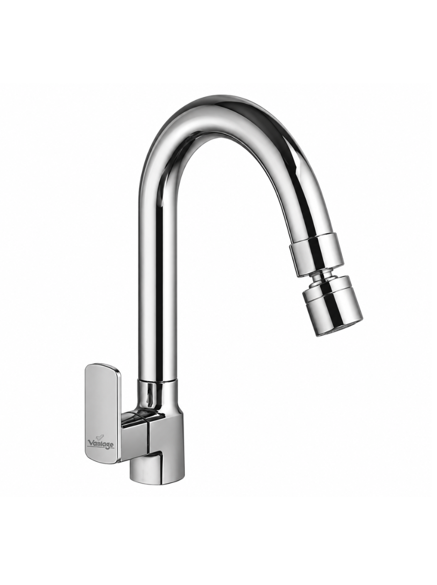 Swan Neck with Swivel Spout with 360° Dual Flow Nozzle (Chakor Prime Mini)