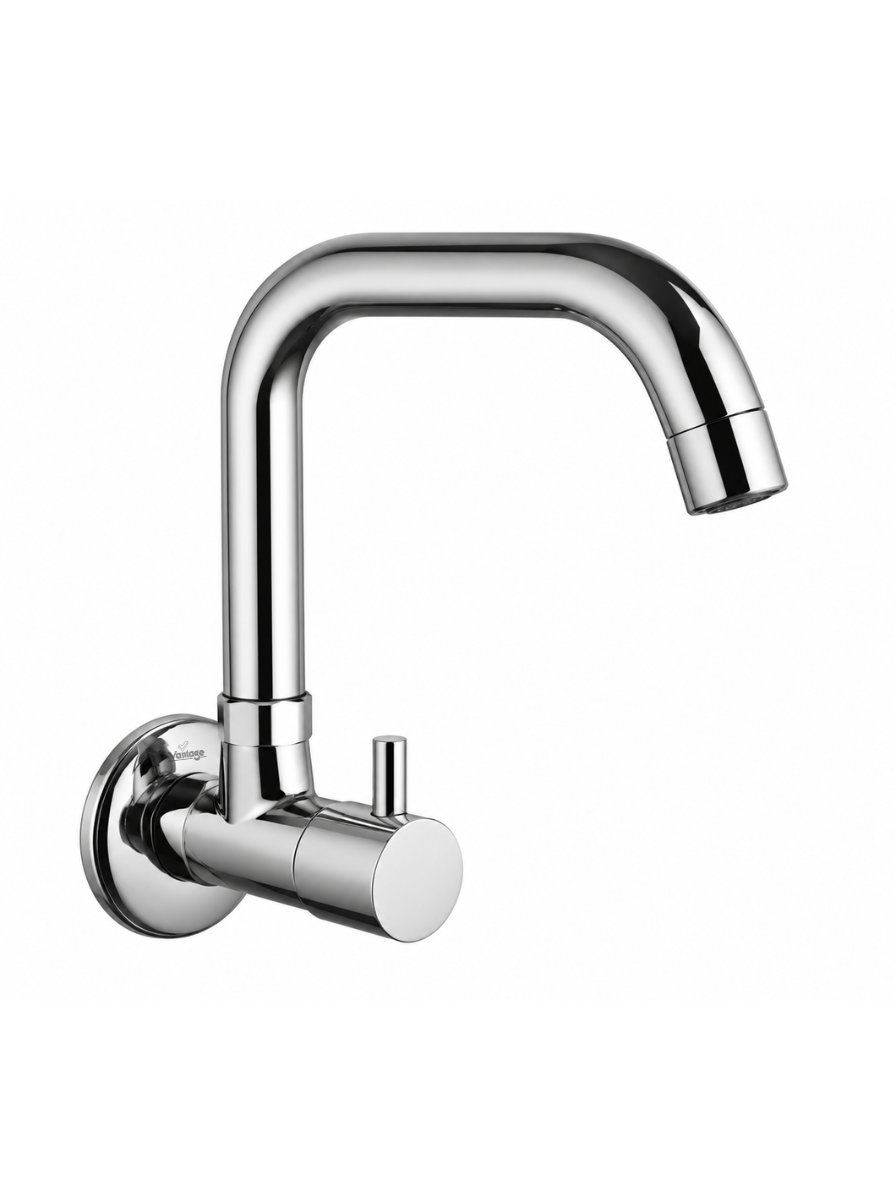 Sink Cock with J Swivel Spout (Flora)